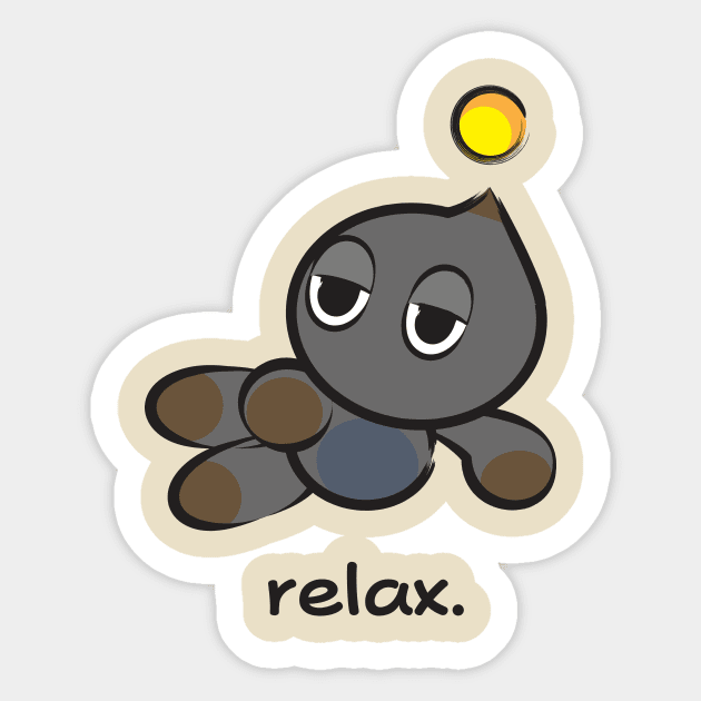 relax ft. Chaclon Sticker by OldManLucy